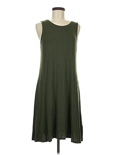 Pre-owned Amazon Essentials Casual Dress In Green
