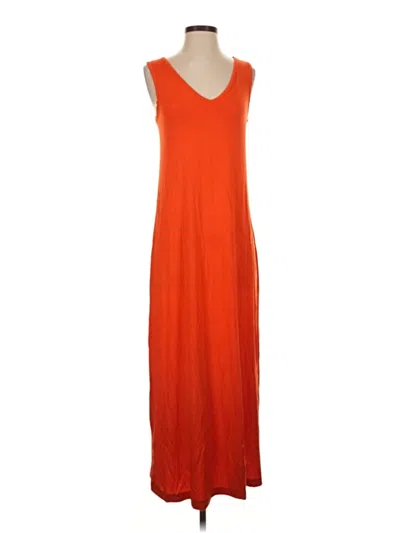 Pre-owned Amazon Essentials Casual Dress In Orange