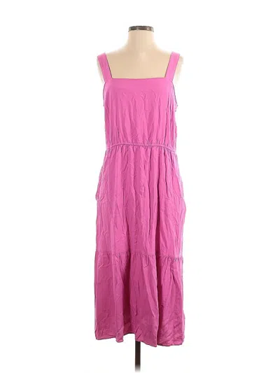 Pre-owned Amazon Essentials Casual Dress In Pink