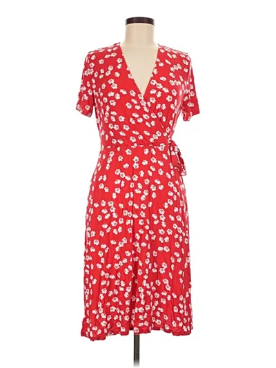 Pre-owned Amazon Essentials Casual Dress In Red