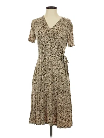 Pre-owned Amazon Essentials Casual Dress In Tan