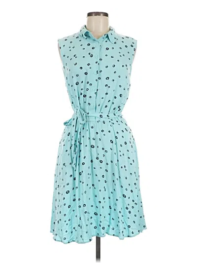Pre-owned Amazon Essentials Casual Dress In Teal