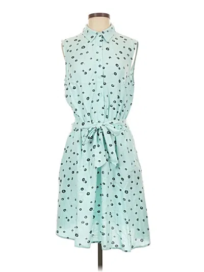 Pre-owned Amazon Essentials Casual Dress In Teal
