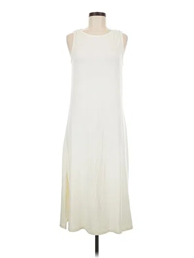 Pre-owned Amazon Essentials Casual Dress In White