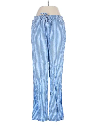 Pre-owned Amazon Essentials Casual Pants In Blue