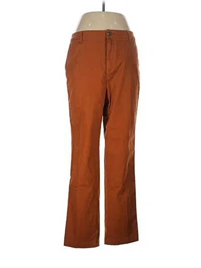 Pre-owned Amazon Essentials Casual Pants In Brown