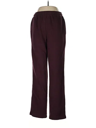 Pre-owned Amazon Essentials Casual Pants In Burgundy
