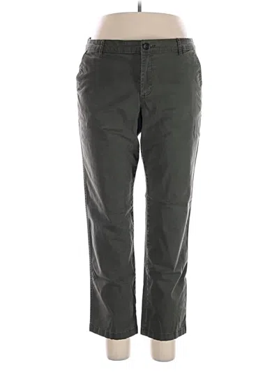 Pre-owned Amazon Essentials Casual Pants In Green
