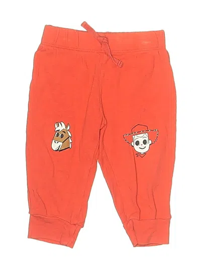Pre-owned Amazon Essentials Babies' Casual Pants In Orange