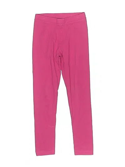Pre-owned Amazon Essentials Kids' Casual Pants In Pink