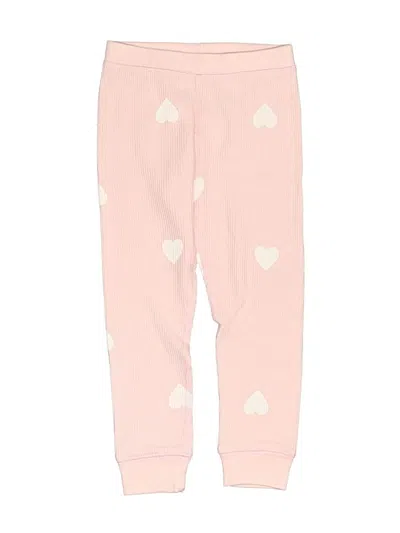 Pre-owned Amazon Essentials Kids' Casual Pants In Pink
