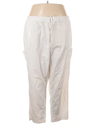 Pre-owned Amazon Essentials Casual Pants In White