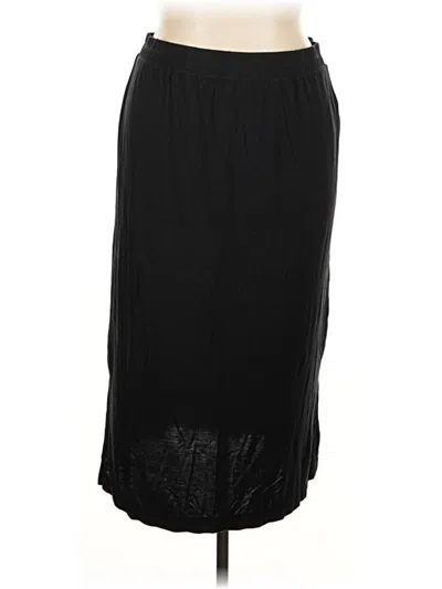 Pre-owned Amazon Essentials Casual Skirt In Black