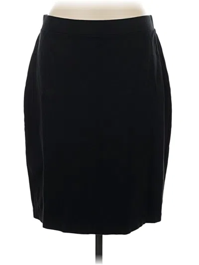 Pre-owned Amazon Essentials Casual Skirt In Black