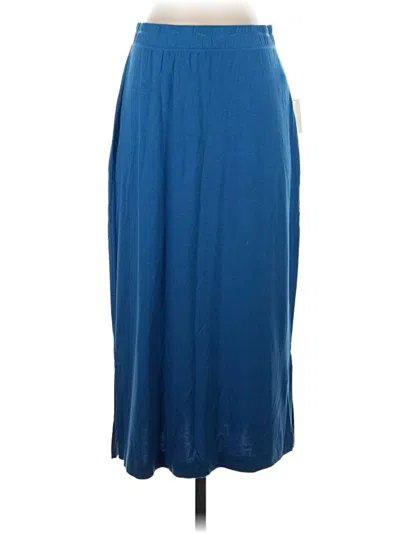 Pre-owned Amazon Essentials Casual Skirt In Blue