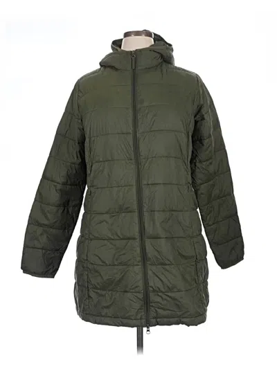 Pre-owned Amazon Essentials Coat In Green