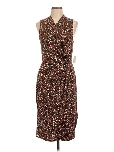 Pre-owned Amazon Essentials Cocktail Dress In Brown