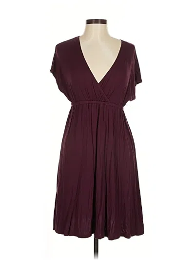Pre-owned Amazon Essentials Cocktail Dress In Burgundy