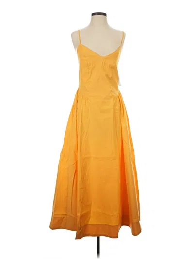 Pre-owned Amazon Essentials Cocktail Dress In Yellow