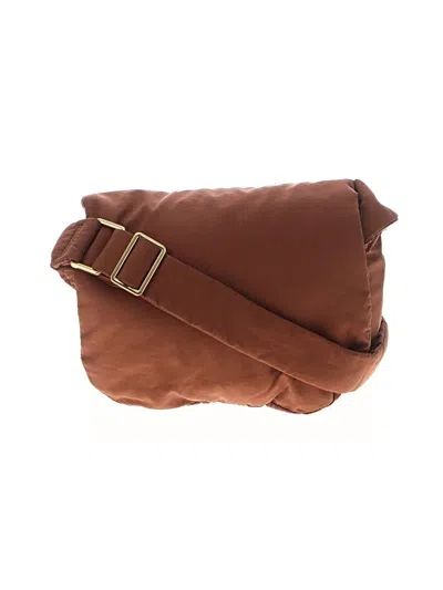 Pre-owned Amazon Essentials Crossbody Bag In Brown