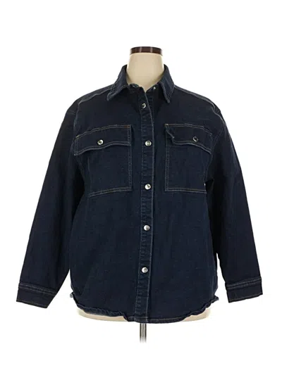Pre-owned Amazon Essentials Denim Jacket In Blue