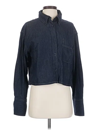 Pre-owned Amazon Essentials Denim Jacket In Blue