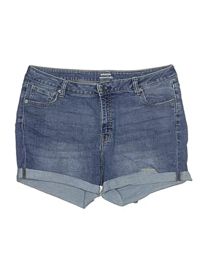 Pre-owned Amazon Essentials Denim Shorts In Blue