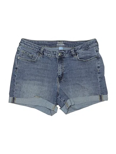 Pre-owned Amazon Essentials Denim Shorts In Blue