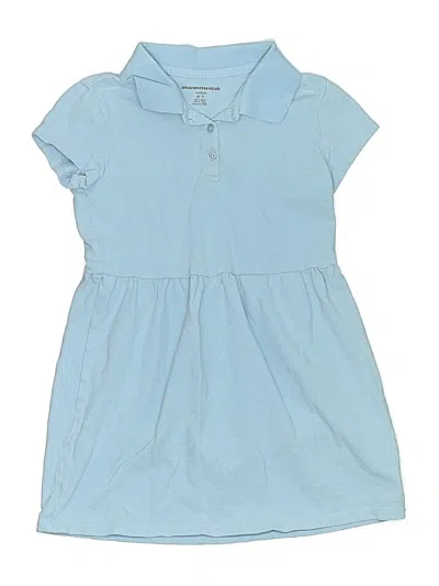 Pre-owned Amazon Essentials Kids' Dress In Blue