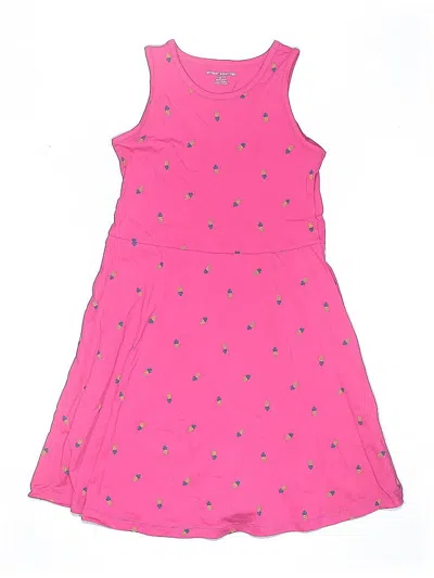 Pre-owned Amazon Essentials Kids' Dress In Pink
