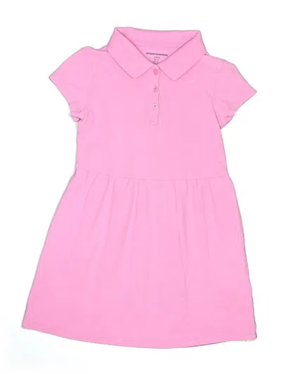 Pre-owned Amazon Essentials Kids' Dress In Pink