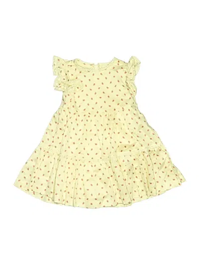 Pre-owned Amazon Essentials Kids' Dress In Yellow