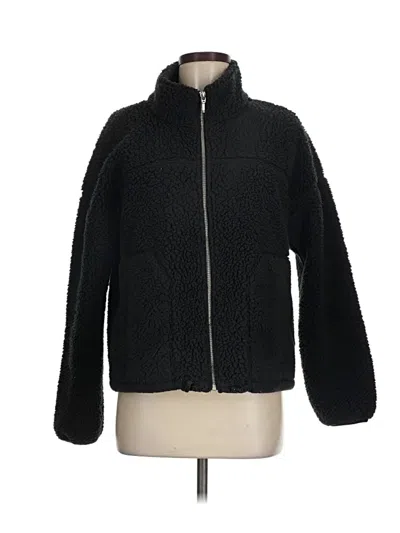 Pre-owned Amazon Essentials Faux Fur Jacket In Black