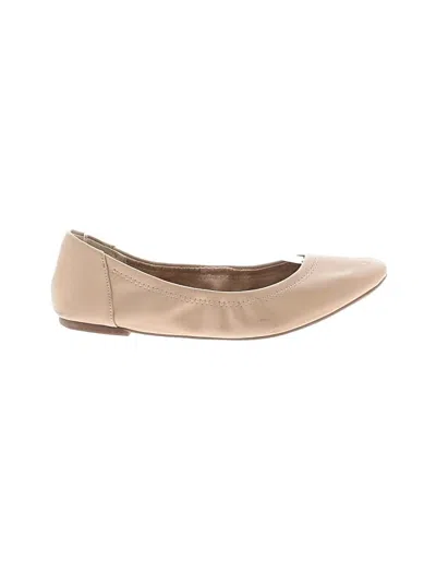 Pre-owned Amazon Essentials Flats In Tan