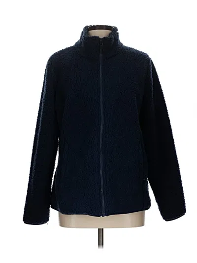 Pre-owned Amazon Essentials Fleece Jacket In Blue
