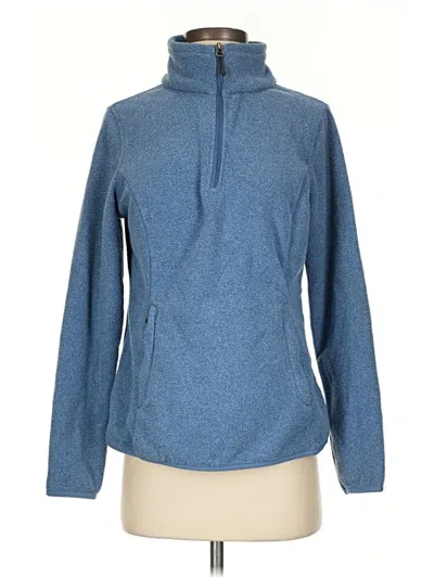 Pre-owned Amazon Essentials Fleece Jacket In Blue