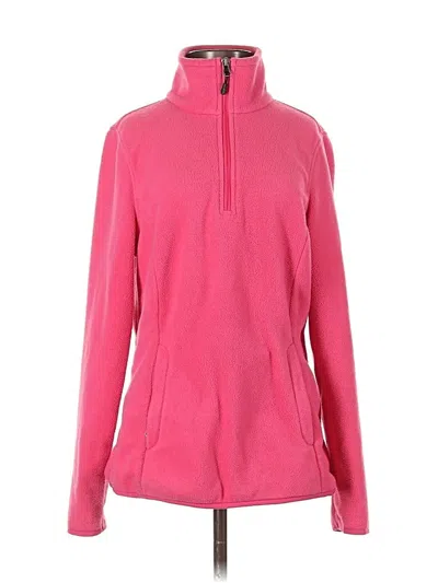 Pre-owned Amazon Essentials Fleece Jacket In Pink