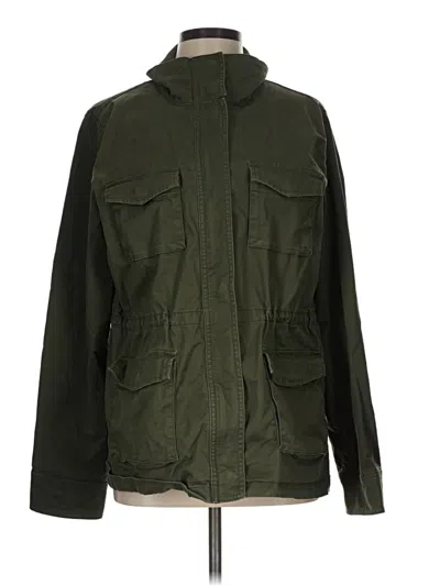 Pre-owned Amazon Essentials Jacket In Green