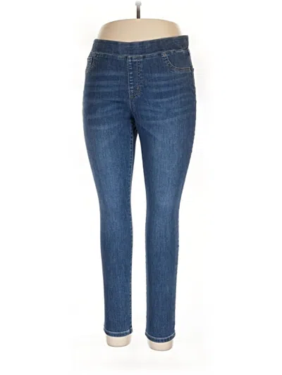 Pre-owned Amazon Essentials Jeggings In Blue