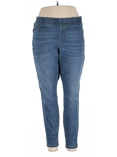 Pre-owned Amazon Essentials Jeggings In Blue