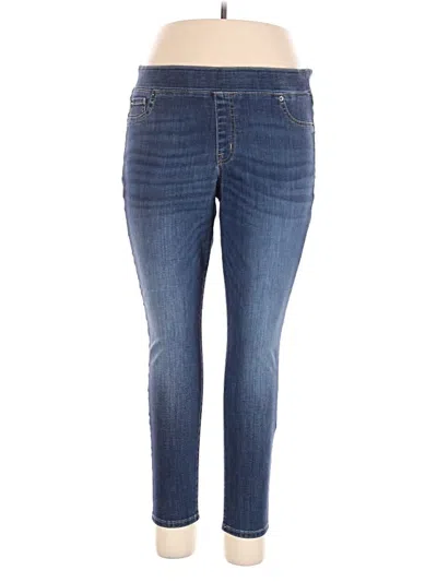 Pre-owned Amazon Essentials Jeggings In Blue