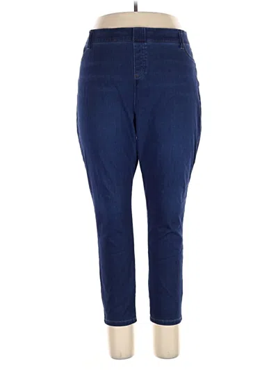Pre-owned Amazon Essentials Jeggings In Blue