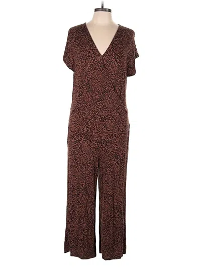 Pre-owned Amazon Essentials Jumpsuit In Brown