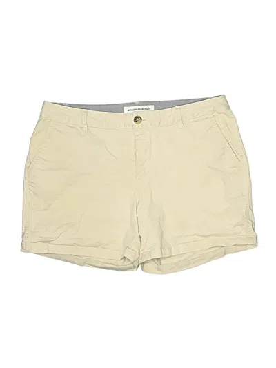 Pre-owned Amazon Essentials Khaki Shorts In Tan