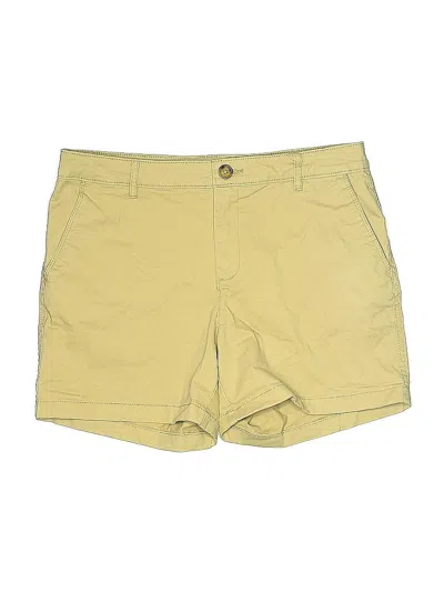 Pre-owned Amazon Essentials Khaki Shorts In Yellow