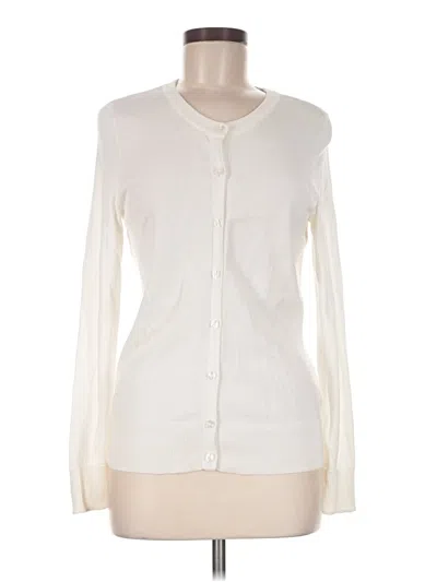 Pre-owned Amazon Essentials Long Sleeve Blouse In Ivory