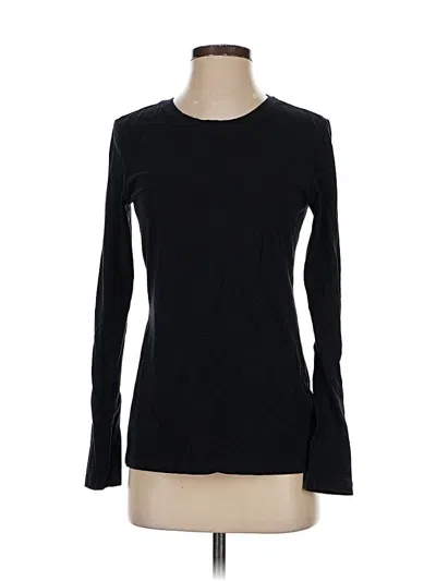 Pre-owned Amazon Essentials Long Sleeve T-shirt In Black