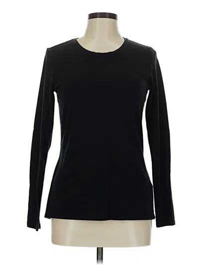 Pre-owned Amazon Essentials Long Sleeve T-shirt In Black