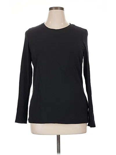 Pre-owned Amazon Essentials Long Sleeve T-shirt In Black