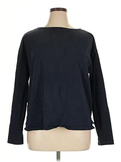 Pre-owned Amazon Essentials Long Sleeve T-shirt In Black